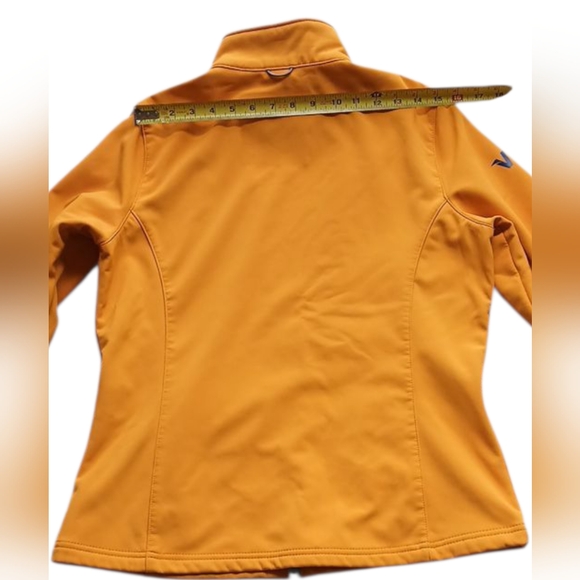 NY Super Bowl Women's Mustard Raincoat - Picture 3 of 6